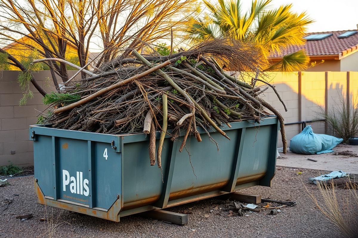Yard Waste Dumpster Rental in Albuquerque, New Mexico